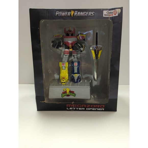 Mighty Morphin Power Ranger Megazord Letter Opener Movable Sword - Picture 1 of 9